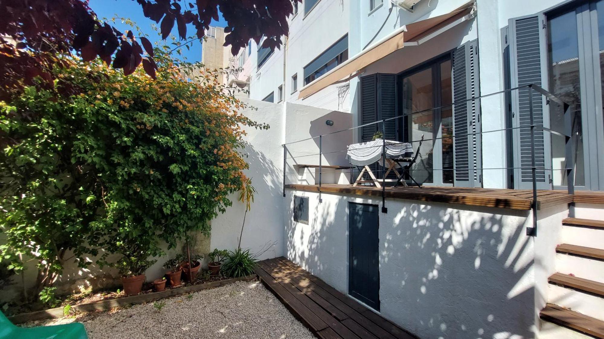 Apartment With Private Garden - Central Location Lisboa Habitación foto